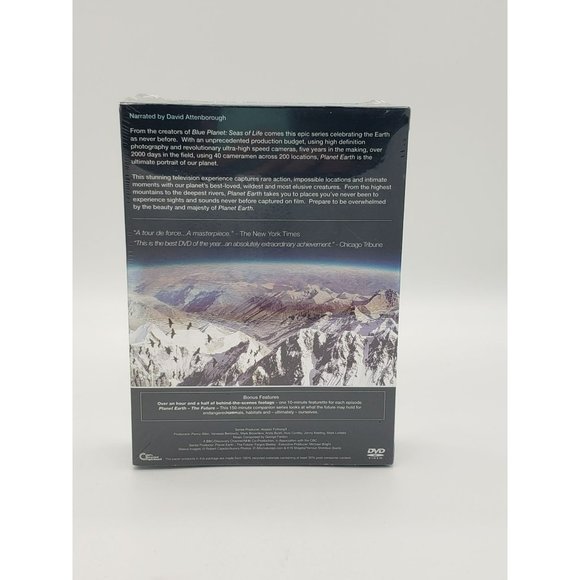 BBC VIDEO PRESENTS PLANET EARTH THE COMPLETE SERIES DVD BOX SET, NEW & SEALED - Picture 2 of 4